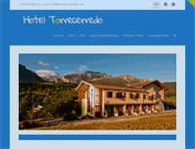 Tablet Screenshot of hoteltorrecerredo.com